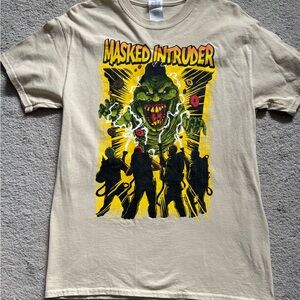 Ghostbusters Masked Intruder Graphic Tee - Tan